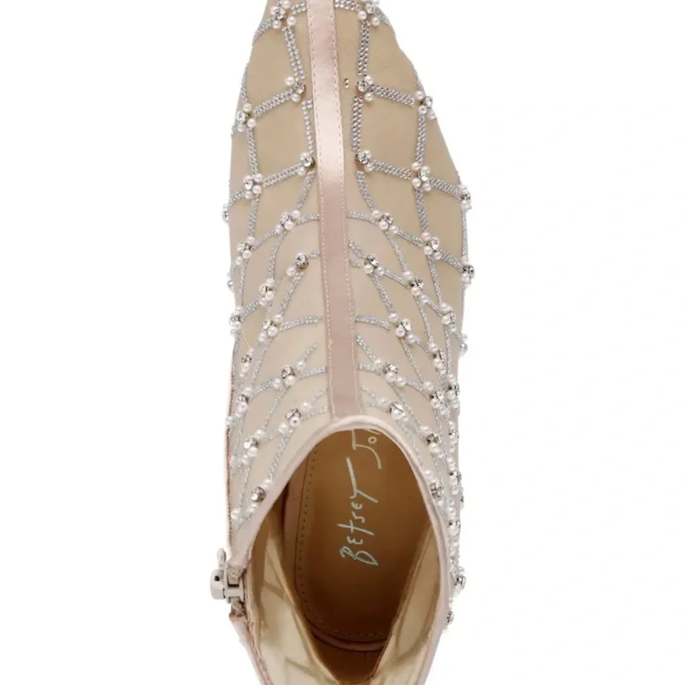 🔻Betsey Johnson Larkk Women's Stiletto Boots/Booties | Size 8 | NWB - Picture 3 of 8